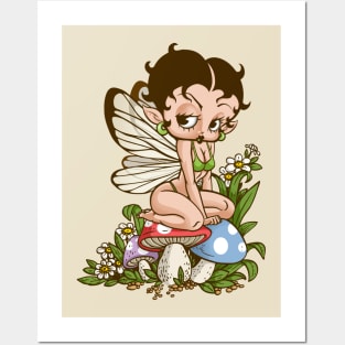 BETTY BOOP - Fairy princess Posters and Art